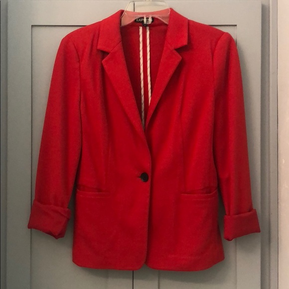 Express Jackets & Blazers - Red Blazer